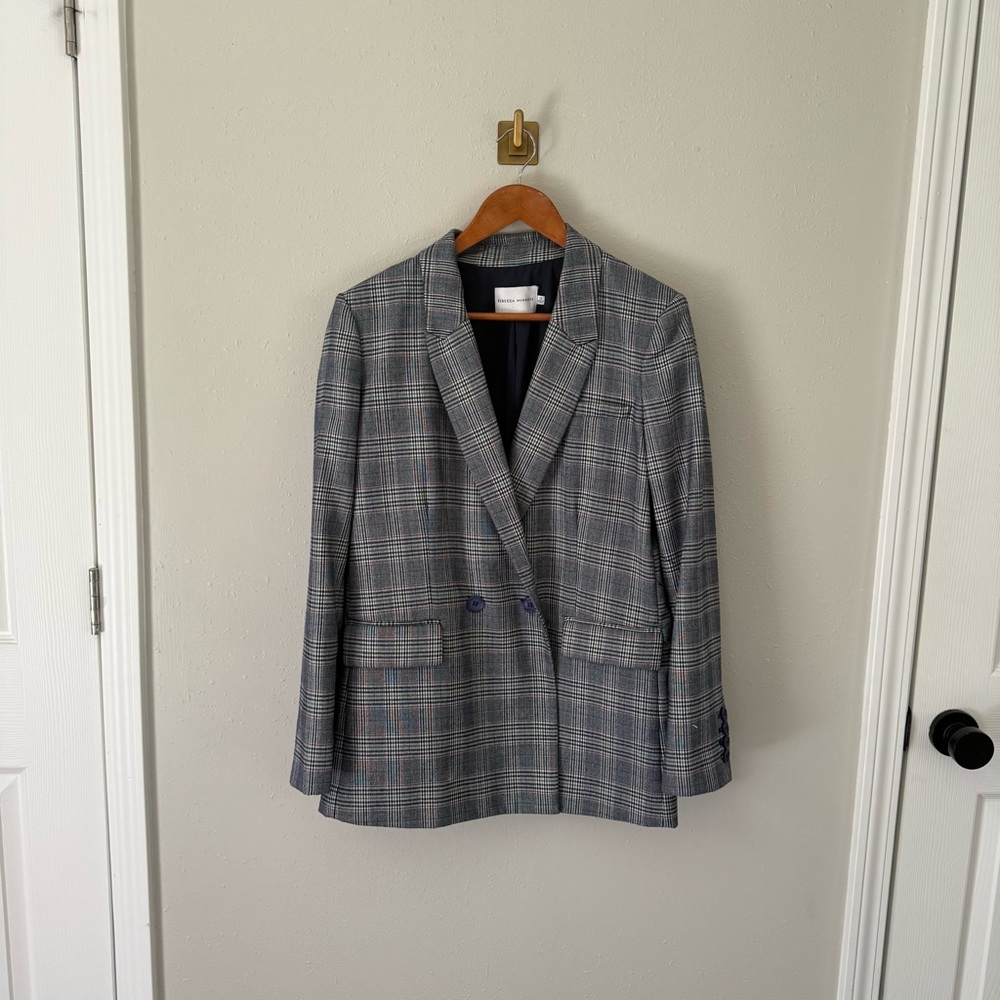 Rebecca Minkhoff Plaid Grace Blazer Women’s Size 12